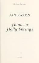 Cover of Home to Holly Springs