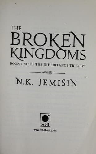 Cover of The Broken Kingdoms