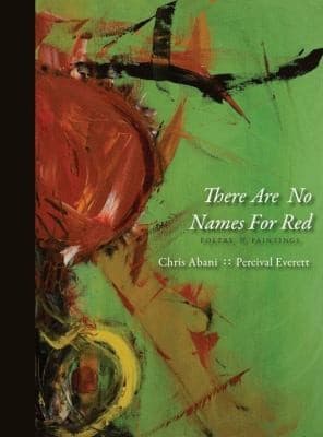 Cover of There Are No Names For Red Poems