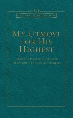 Cover of My Utmost For His Highest From The Powerful Updated Devotional