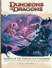 Cover of Heroes Of The Forgotten Kingdoms Create And Play Druids Paladins Rangers And Warlocks