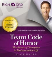 Cover of Team Code Of Honor The Secrets Of Champions In Business And In Life