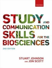 Cover of Study And Communication Skills For The Biosciences