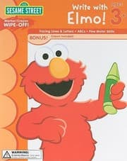 Cover of Write with Elmo With Crayons
            
                Sesame Street Learning Horizons