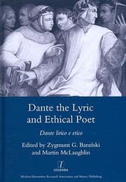 Cover of Dante The Lyric And Ethical Poet