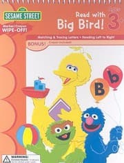 Cover of Read with Big Bird Ages 3 With 1 Crayon
            
                Sesame Street Learning Horizons