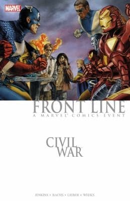 Cover of Front Line
            
                Civil War Marvel