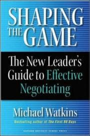 Cover of Shaping the Game