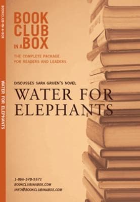 Cover of Bookclubinabox Presents The Discussion Companion For Sara Gruens Novel Water For Elephants