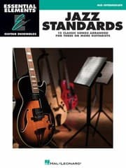 Cover of Jazz Standards 15 Classic Songs Arranged For Three Or More Guitarists