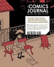 Cover of The Comics Journal 294
            
                Comics Journal