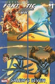 Cover of Salems Seven
            
                Ultimate Fantastic Four Paperback