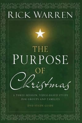 Cover of The Purpose of Christmas DVD Study Guide
            
                Purpose of Christmas
