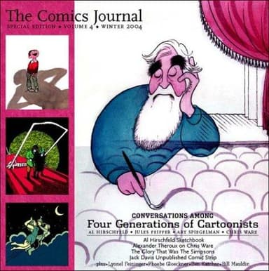 Cover of The Comics journal