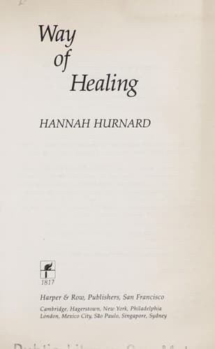 Cover of Way of Healing