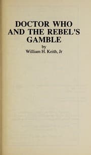 Cover of Doctor Who and the Rebel's Gamble