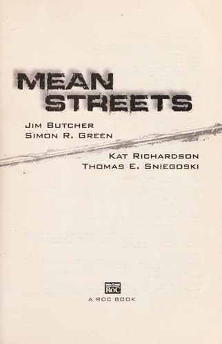 Cover of Mean Streets