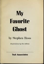 Cover of My favorite ghost