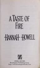 Cover of A taste of fire