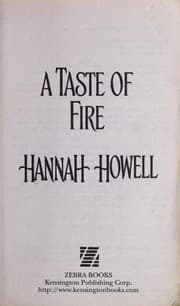 Cover of A taste of fire
