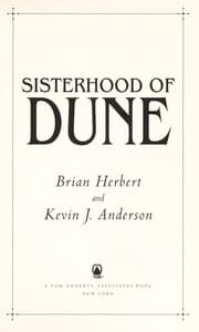Cover of Sisterhood of Dune