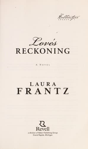Cover of Love's Reckoning