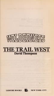 Cover of The Trail west