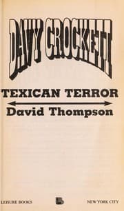 Cover of Texican terror