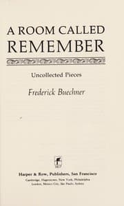 Cover of A room called Remember
