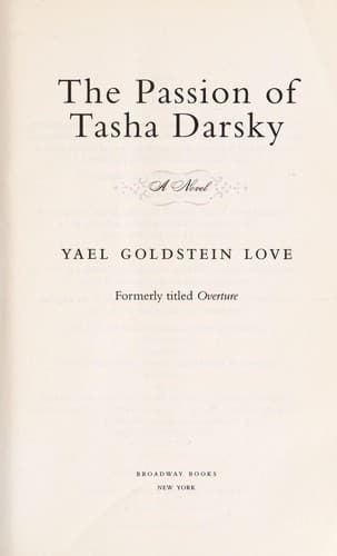 Cover of The Passion of Tasha Darsky