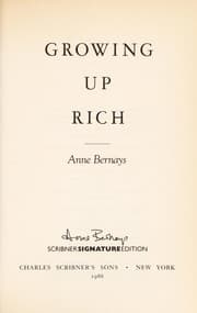 Cover of Growing up rich