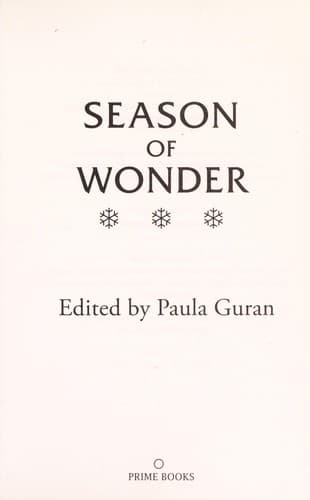 Cover of Season of Wonder