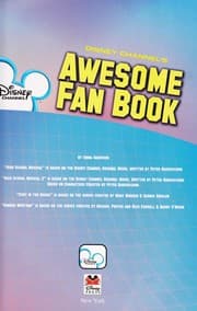 Cover of Disney Channel's Awesome fan book