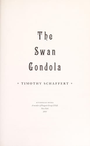 Cover of Swan Gondola