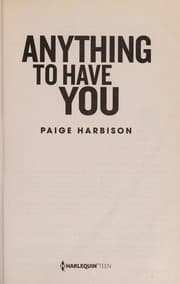 Cover of Anything to have you