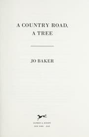 Cover of A country road, a tree