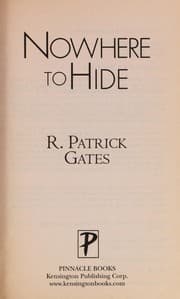 Cover of Nowhere to hide