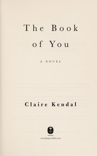 Cover of The book of you