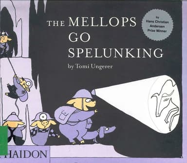 Cover of The Mellops go spelunking