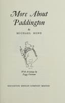 Cover of More About Paddington