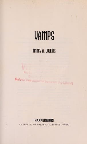 Cover of Vamps