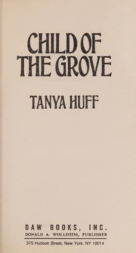 Cover of The Child of the Grove