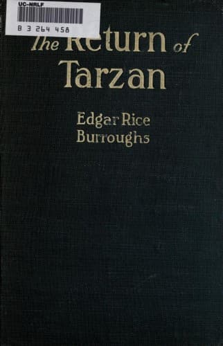 Cover of The Return of Tarzan