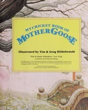 Cover of My cricket book of Mother Goose