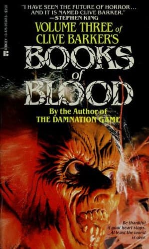 Cover of Clive Barker's Books of Blood 3