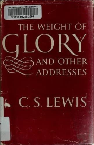 Cover of The Weight of Glory