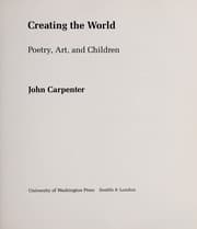 Cover of Creating the world