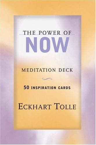 Cover of The Power of Now Meditation Deck