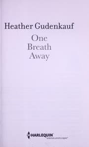 Cover of One breath away