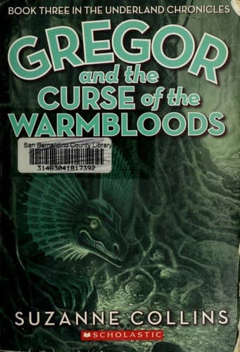 Cover of Gregor and the Curse of the Warmbloods